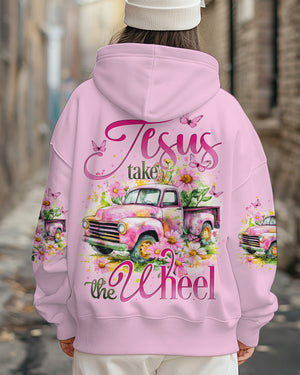 Jesus Take The Wheel Women's All Over Print Shirt - Tytd2802253