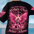 She Who Kneels Before God Women's All Over Print Shirt - Yhkd0304244