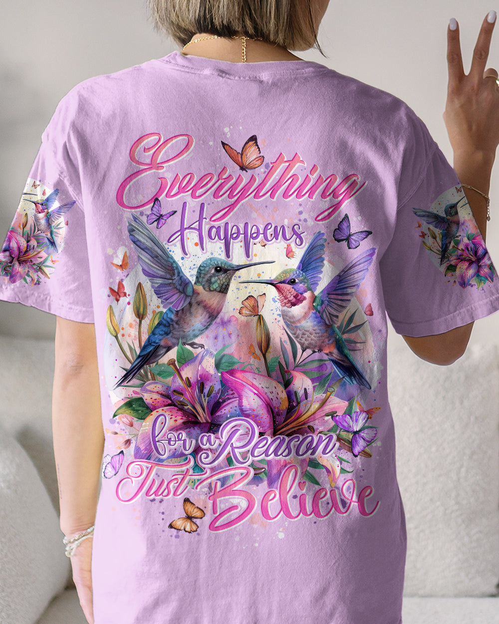 Just Believe Women's All Over Print Shirt - Tytd0504244