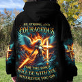 Be Strong And Courageous Women's All Over Print Shirt - Yhkd1104241