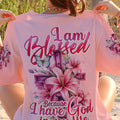 I Am Blessed Because I Have God In My Life Women's All Over Print Shirt - Tyhi2504242