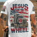 Jesus Take The Wheel Men's All Over Print Shirt - Tyhi0104241