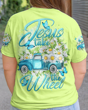 Jesus Take The Wheel Daisy Women's All Over Print Shirt - Tytd1604245