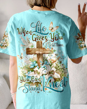 When Life Gives You More Than You Can Stand Women's All Over Print Shirt - Tytd2803246