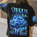 Jesus Take The Wheel Women's All Over Print Shirt - Tytd1503243