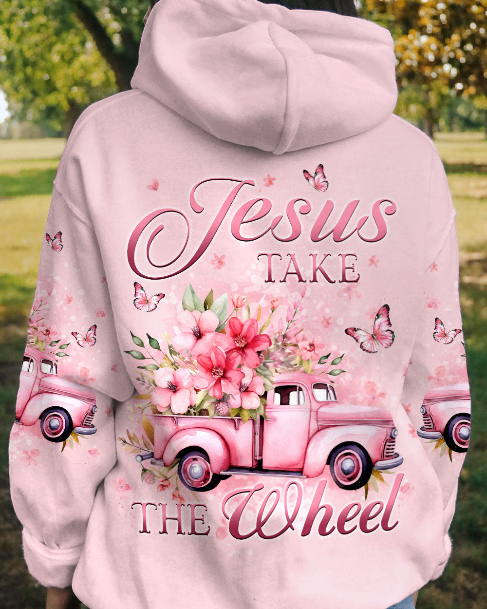 Jesus Take The Wheel Women's All Over Print Shirt - Yhkd0602241