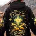 When God Steps In Miracles Happen Women's All Over Print Shirt - Yhkd1101242