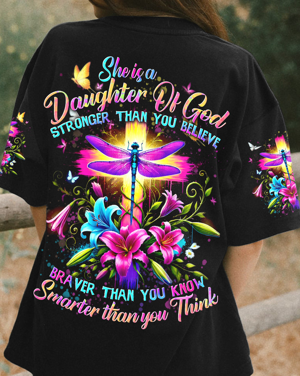 She Is A Daughter Of God Women's All Over Print Shirt - Tytd1707244