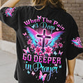 Go Deeper In Prayer Women's All Over Print Shirt - Tytd0307242