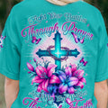 Win Your Battles Through Faith Women's All Over Print Shirt - Tyqy2604242