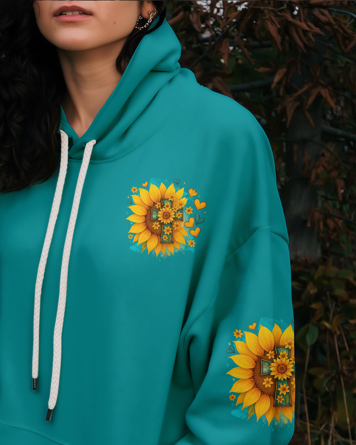 Blessed By God Sunflower Women's All Over Print Shirt - Tytd0909252