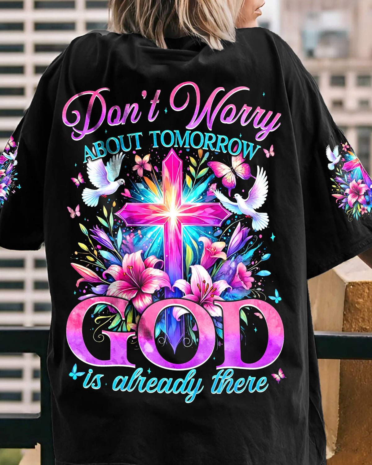 Do Not Worry About Tomorrow Women's All Over Print Shirt - Tyqy1707241