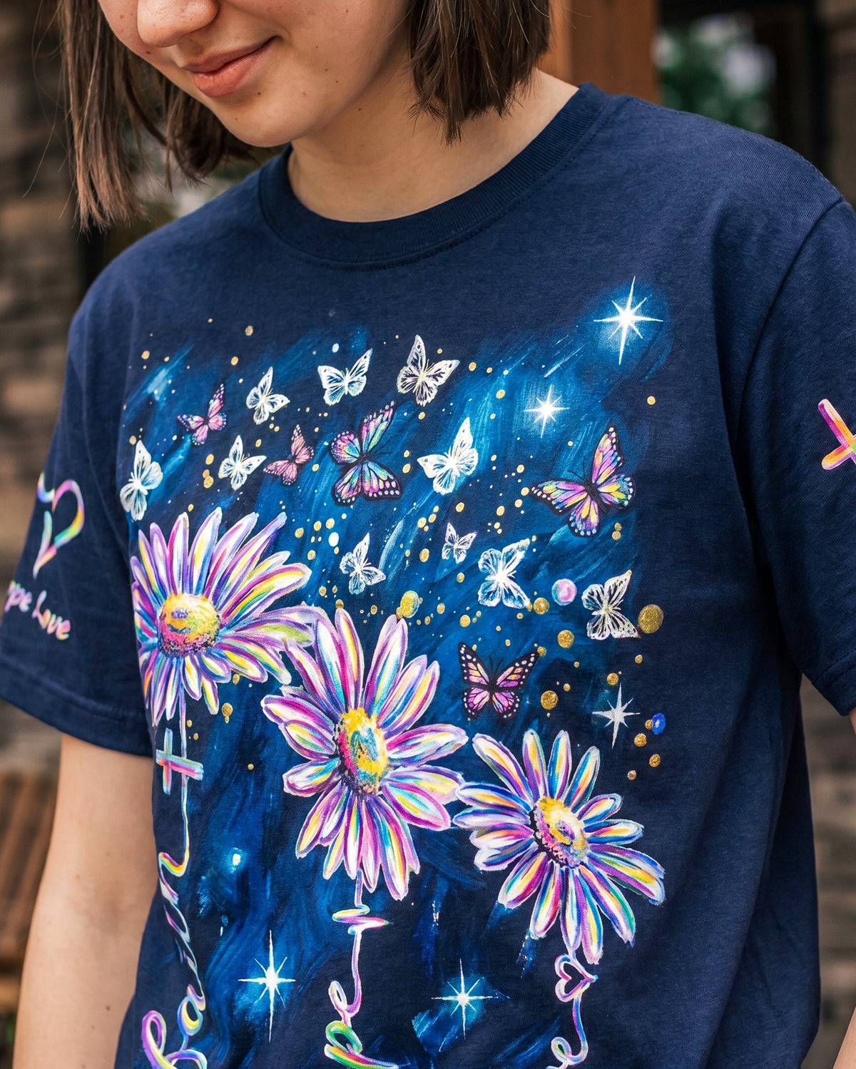 Starlit Faith Hope Love Women's All Over Print - KM2204262