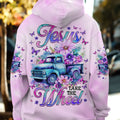 Jesus Take The Wheel Women's All Over Print Shirt - Tytm0711244