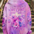 I Believe In God Flower Cross Women's All Over Print Shirt - Tlno0312243