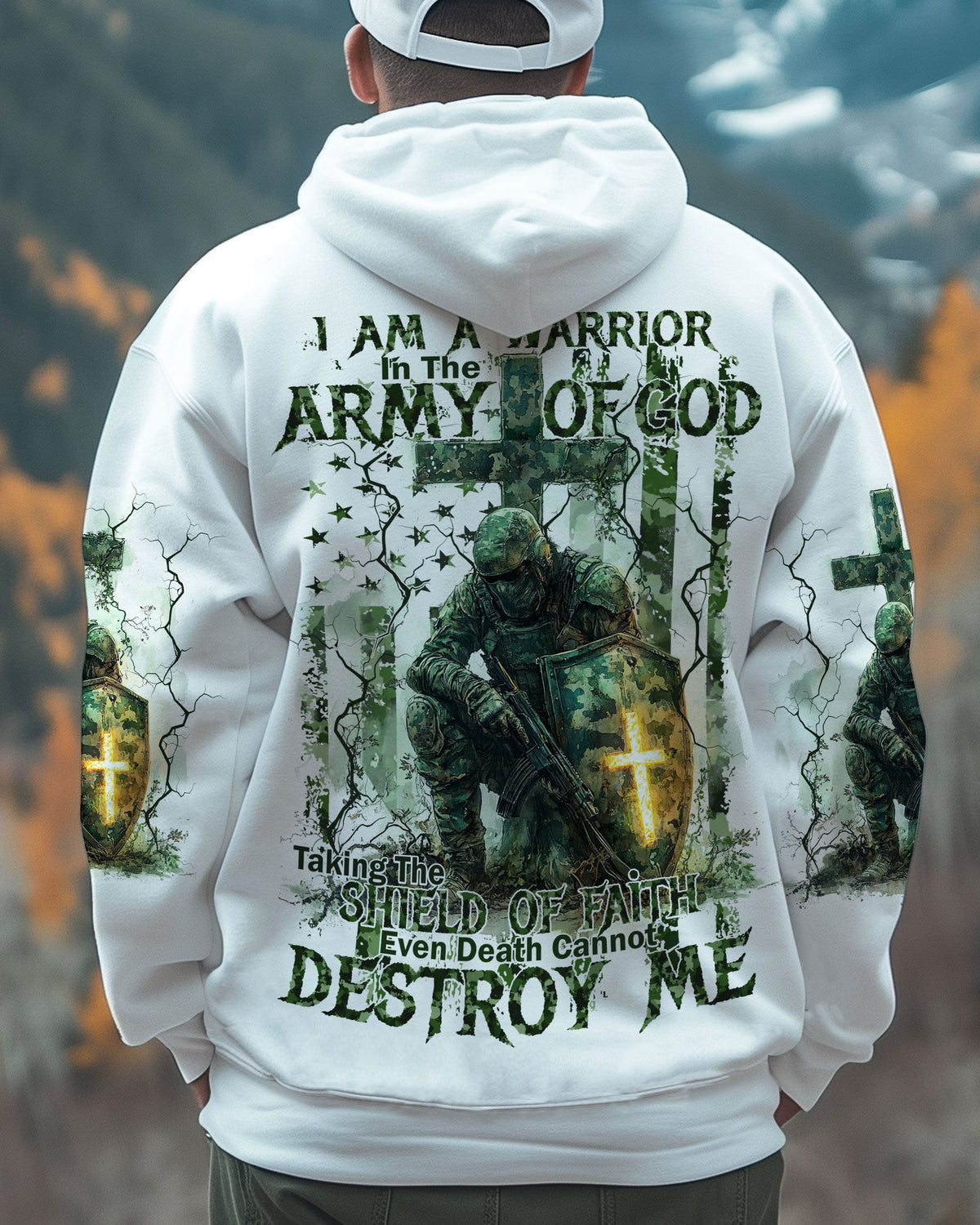 I Am A Warrior In The Army Of God Men's All Over Print Shirt - Ty0212243