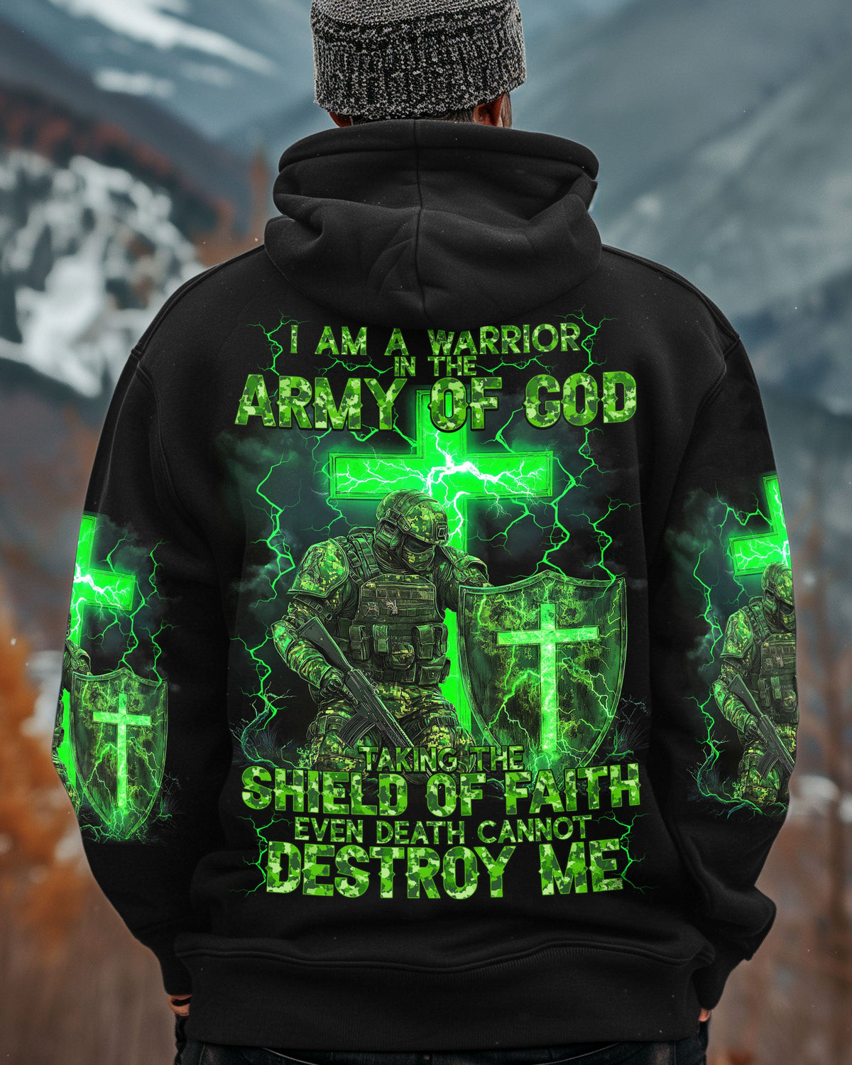 I Am A Warrior In The Army Of God Men's All Over Print Shirt - Ty0212242