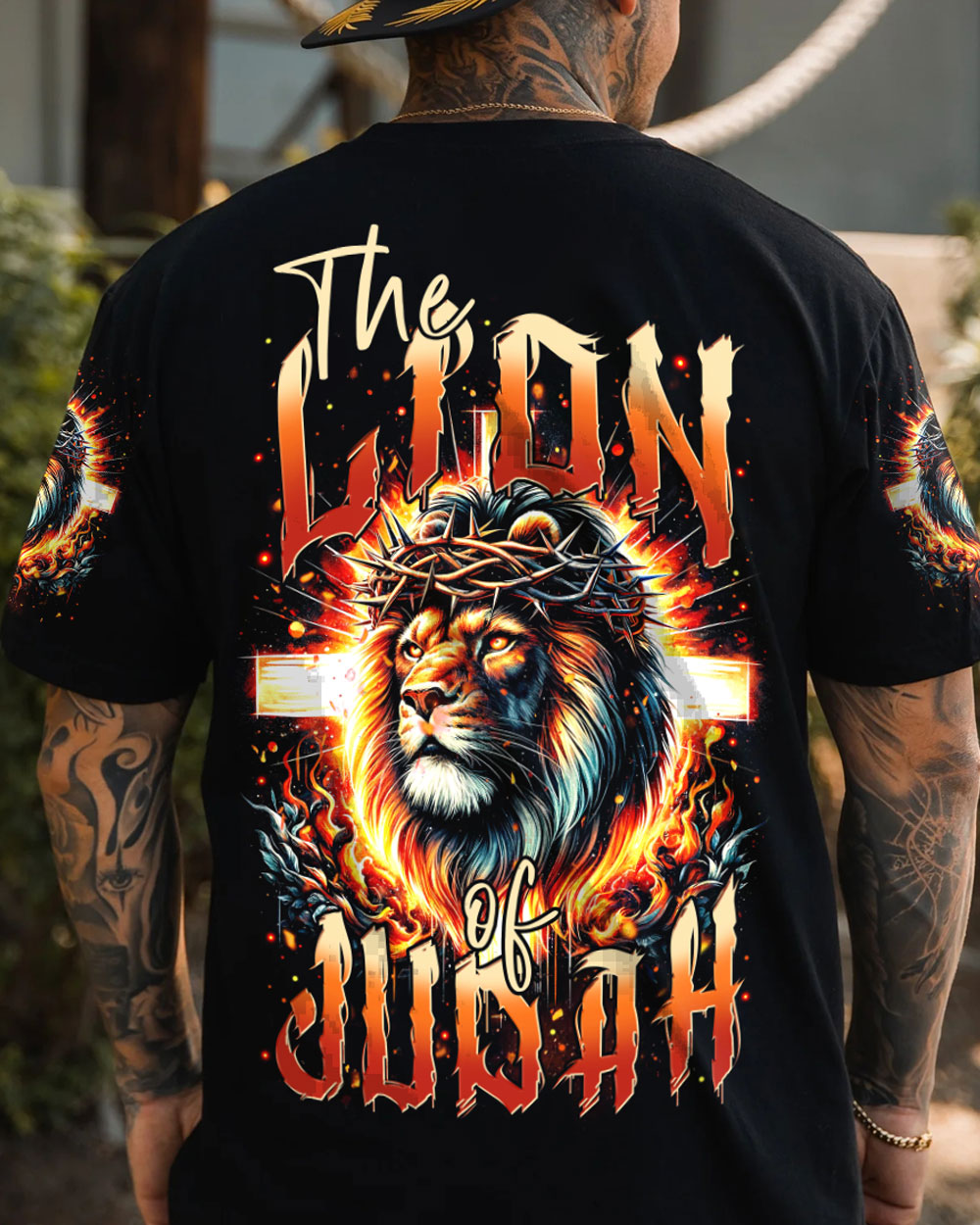 The Lion Of Judah Men's All Over Print Shirt - Tytm2401241