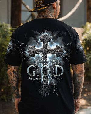 I Choose God Men's All Over Print Shirt - Tytm2906233