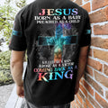 Jesus Born As A Baby Lion Cross Men's All Over Print Shirt - Tltm2406236