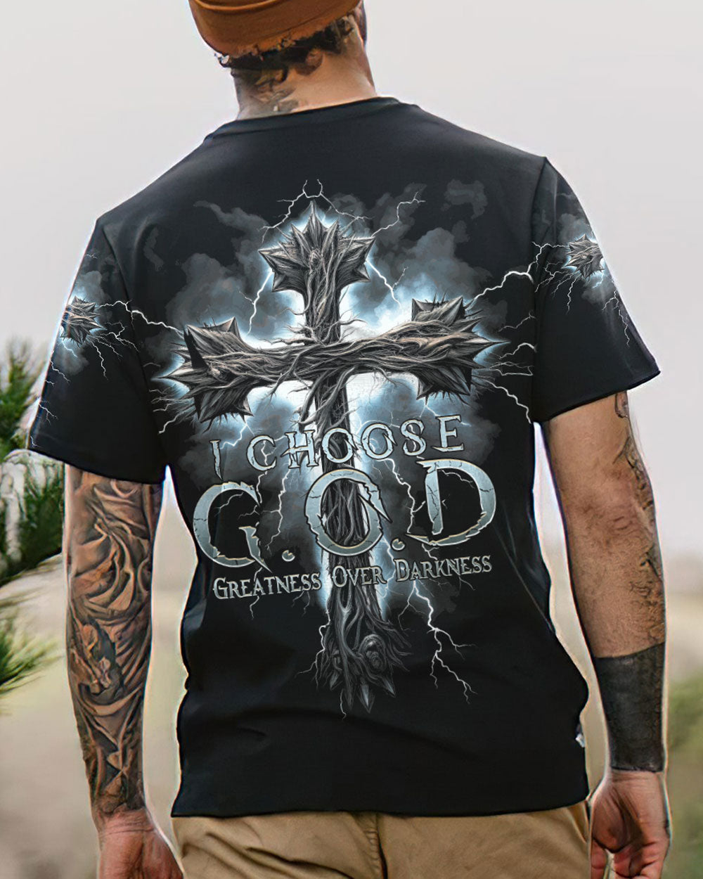 I Choose God Men's All Over Print Shirt - Tytm2906233