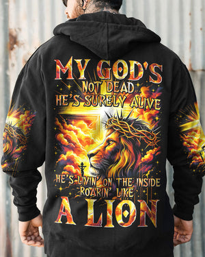 My God's Not Dead Lion Men's All Over Print Shirt - Tytm2301243