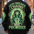 God Breaks Chains Not Promises Lion Men's All Over Print Shirt - Tytm0403251