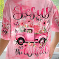 Jesus Take The Wheel Tie Dye Women's All Over Print Shirt - Tytm0405241