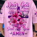 Dear God Protect Me Women's All Over Print Shirt - Tytm2606245