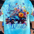 Jesus Take The Wheel Women's All Over Print Shirt - Tytm1707244