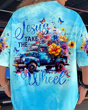 Jesus Take The Wheel Women's All Over Print Shirt - Tytm1707244