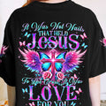 It Was Not Nails That Held Jesus To The Cross Women's All Over Print Shirt - Tytm0407244