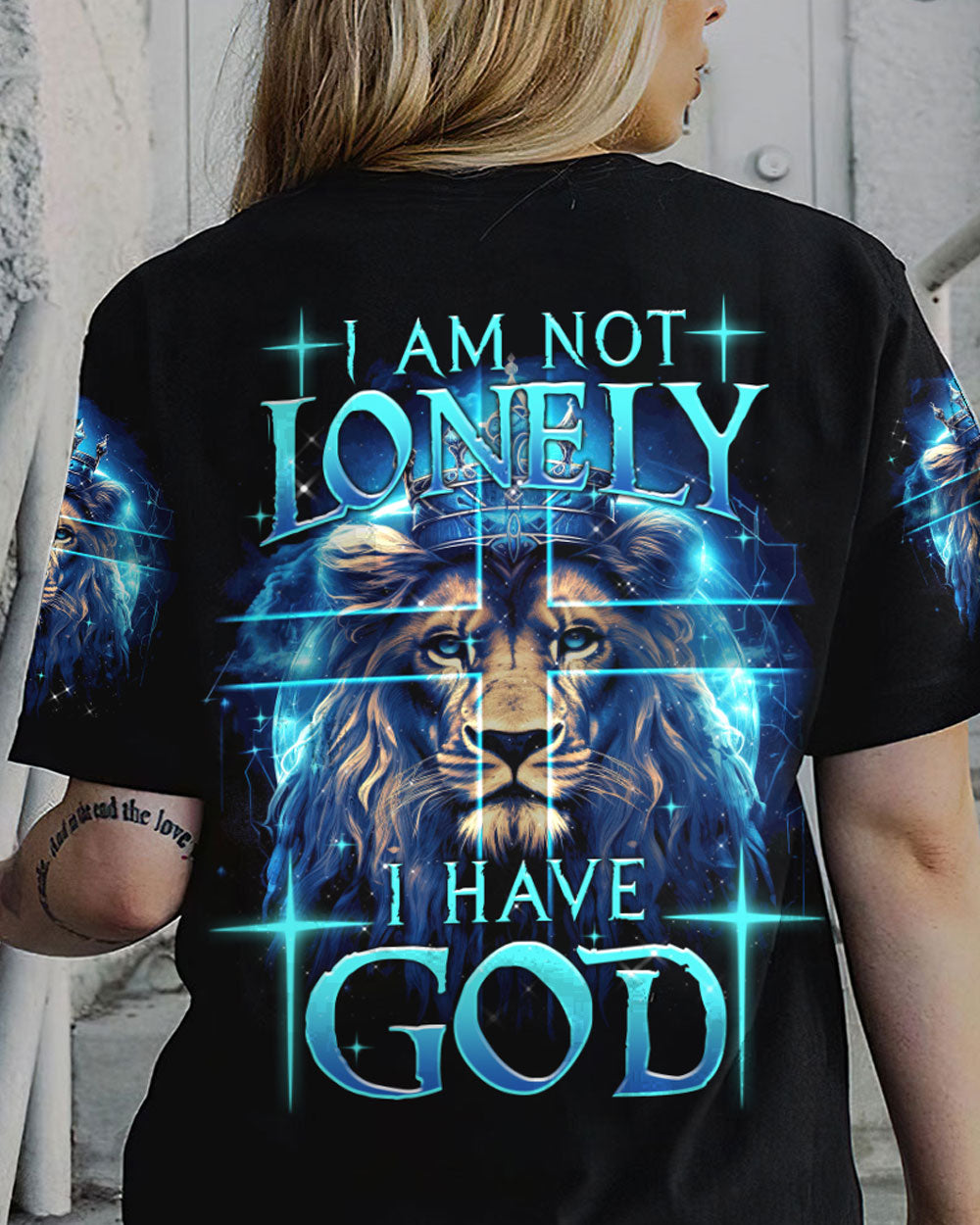 I Have God Lion Women's All Over Print Shirt - Tytm2806234