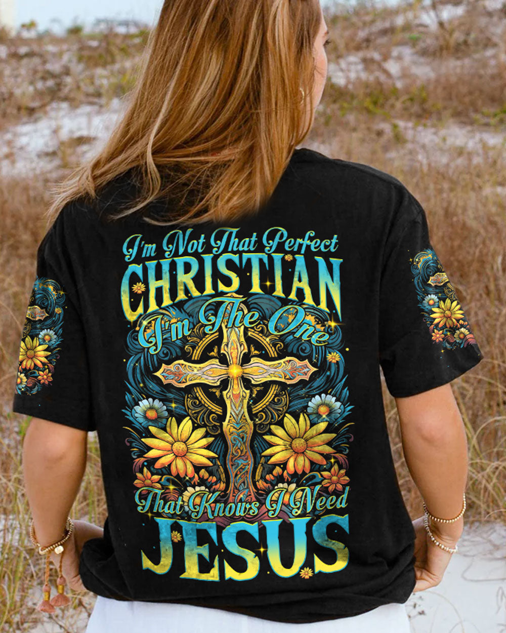 I'm Not That Perfect Christian Women's All Over Print Shirt - Tytm2706232