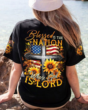 Blessed Is The Nation Whose God Is Lord Women's All Over Print Shirt - Tytm2606231