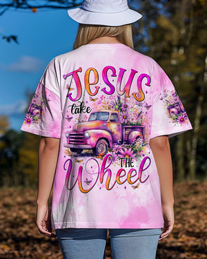 Jesus Take The Wheel Women's All Over Print Shirt - Tytm1403252