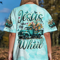 Jesus Take The Wheel Women's All Over Print Shirt - Tytm1004254