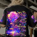 This Rose Is For My Angel In Heaven Women's All Over Print Shirt - Tytm0808244