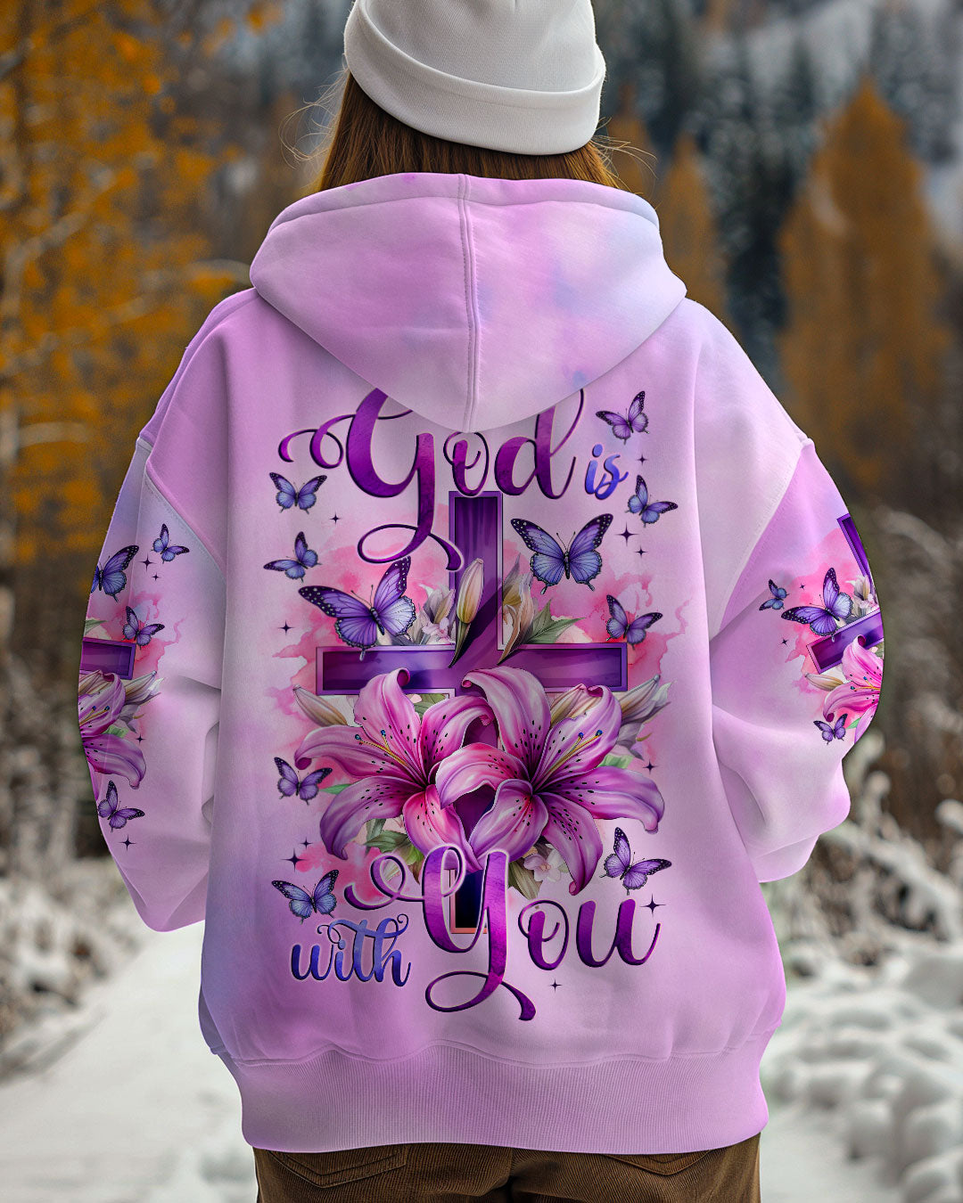God Is With You Women's All Over Print Shirt - Tytm2611242