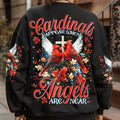 When Cardinals Appear Angels Are Near Women's All Over Print Shirt - Tytm1812241