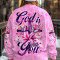 God Is With You Women's All Over Print Shirt - Tytm0402251