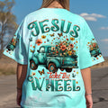 Jesus Take The Wheel Women's All Over Print Shirt - Tytm0304253