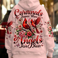 When Cardinals Appear Angels Are Near Women's All Over Print Shirt - Tytm1902251