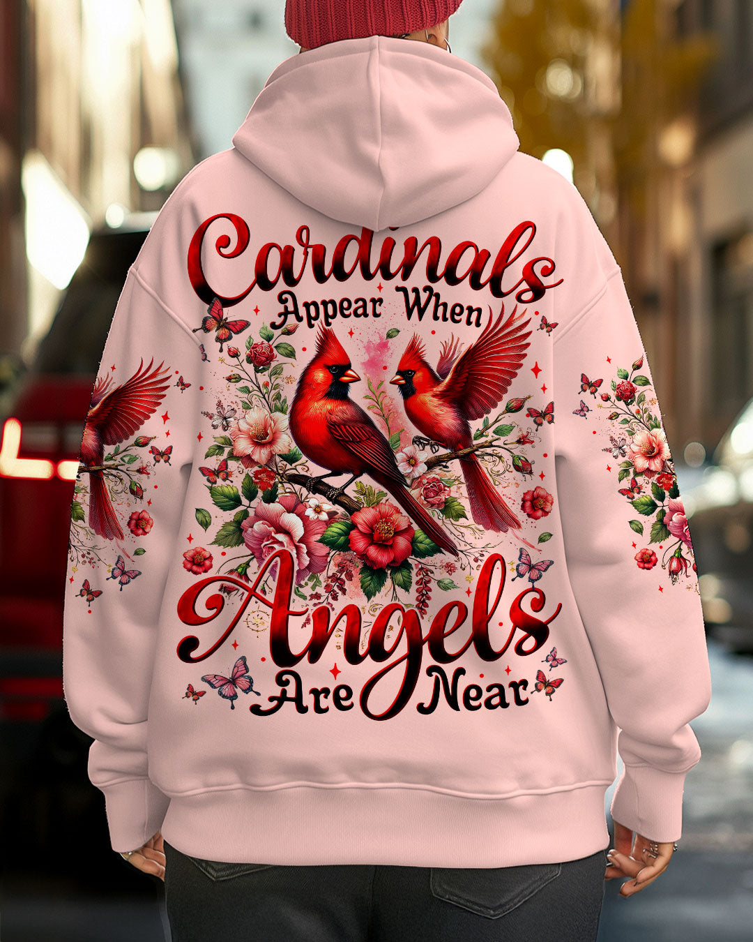 When Cardinals Appear Angels Are Near Women's All Over Print Shirt - Tytm1902251