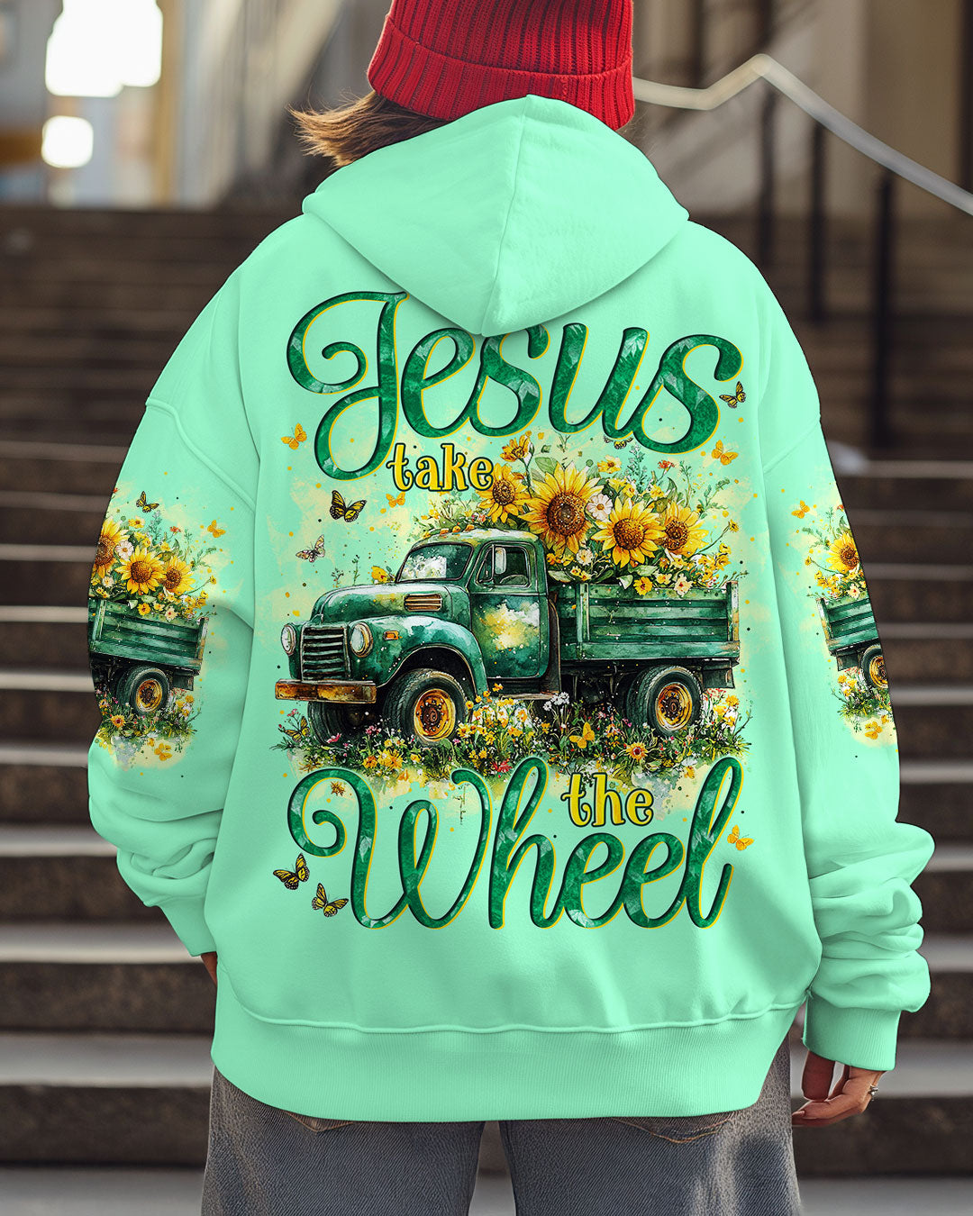 Jesus Take The Wheel Women's All Over Print - Tytm1301254