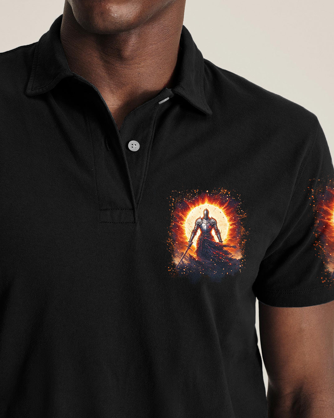I Will Fear No Evil Warrior Men's All Over Print Shirt - Yhln1002261