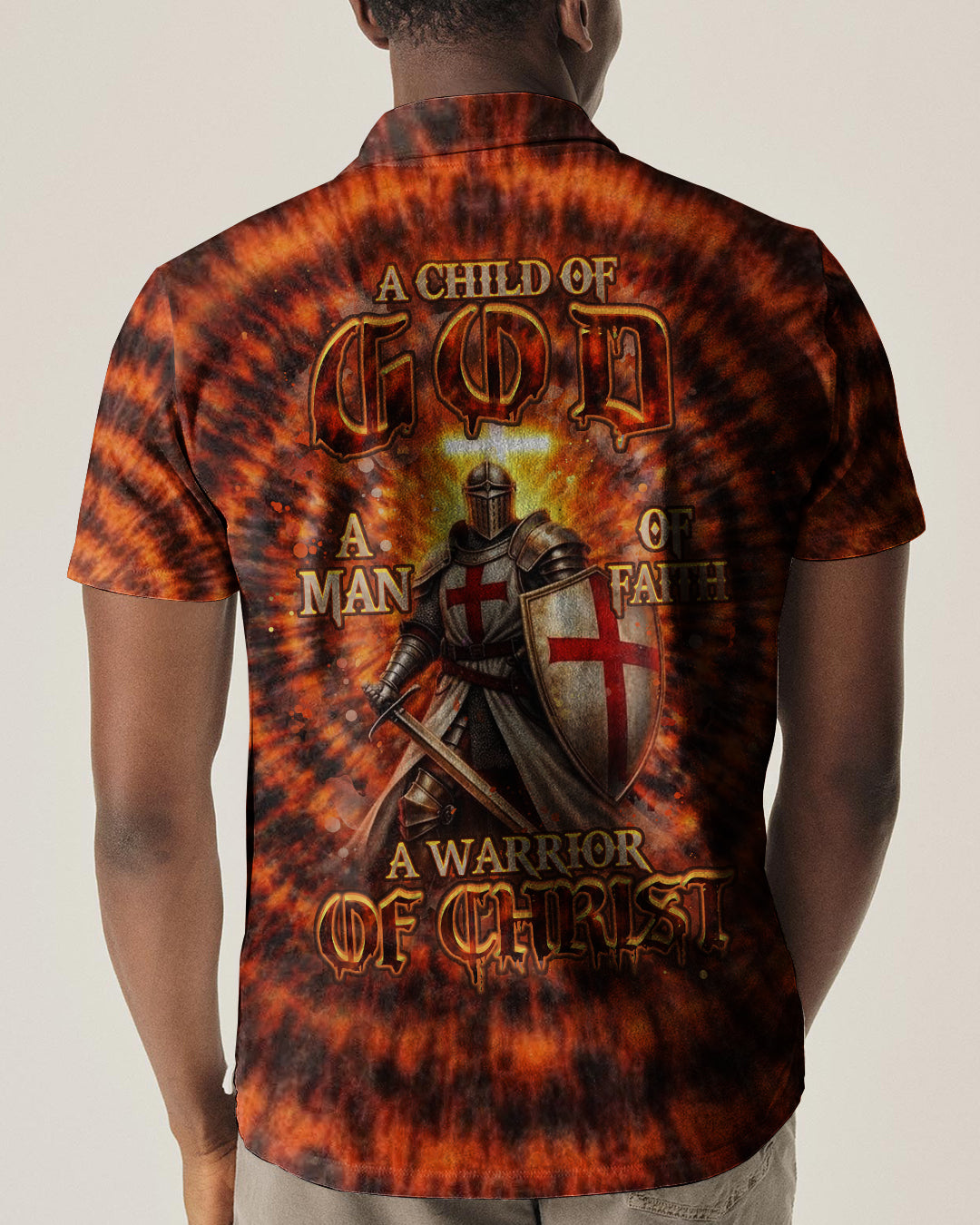 A Warrior Of Christ Men's All Over Print Shirt - Yhhn2602261
