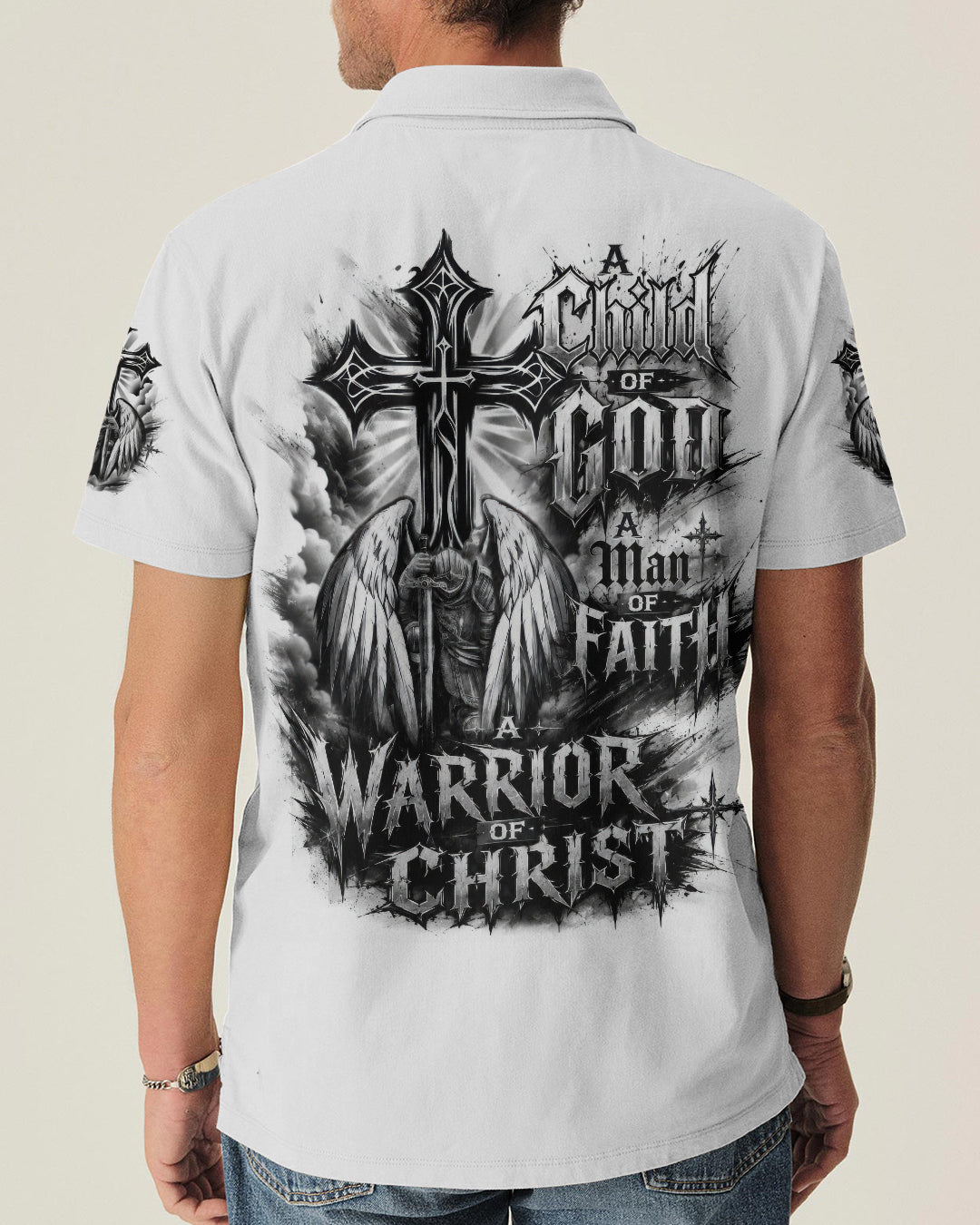 A Warrior Of Christ Men's All Over Print Shirt - Tltw0406262