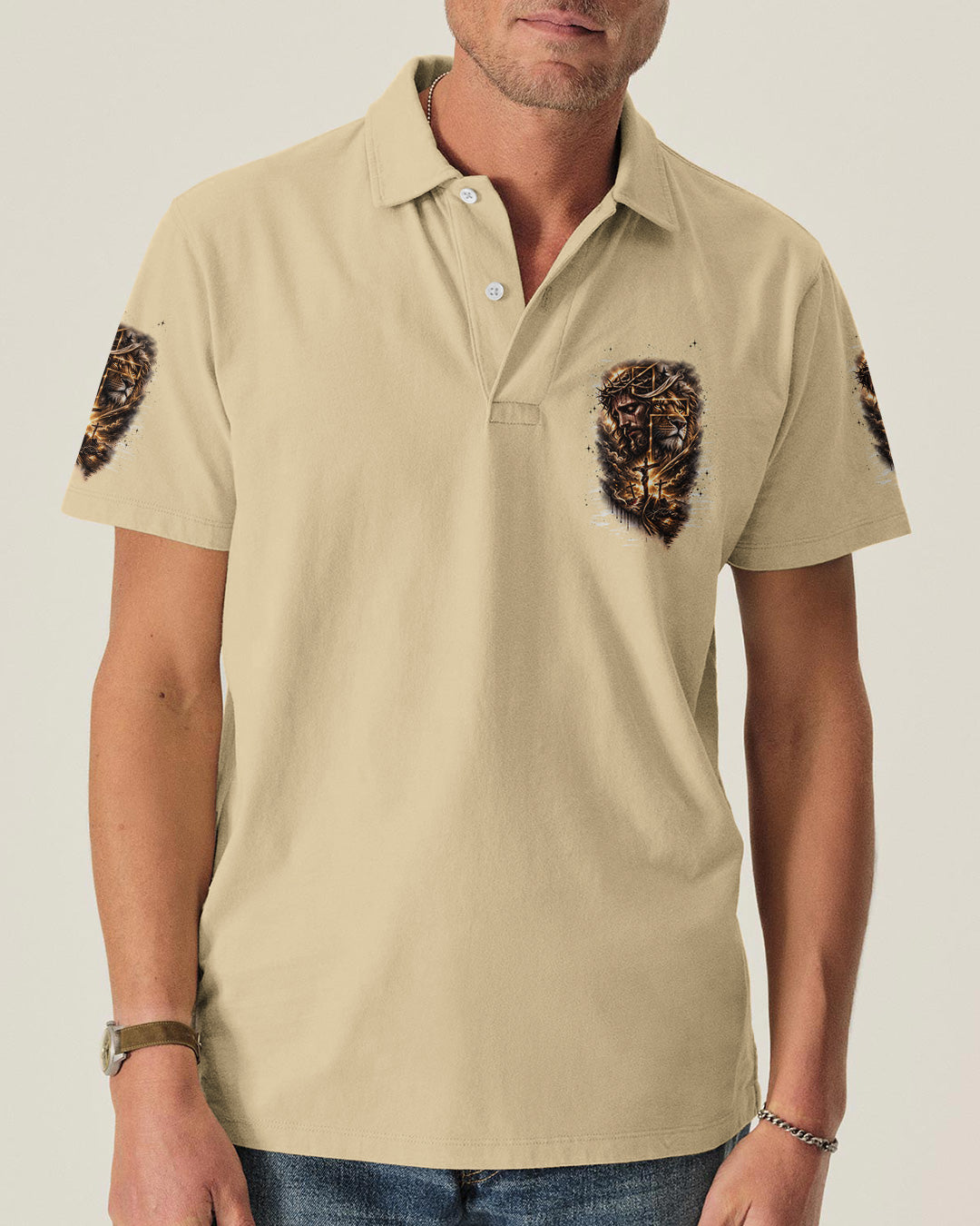 He Died For Me So I Live For Him Men's All Over Print Shirt - Typq1703261