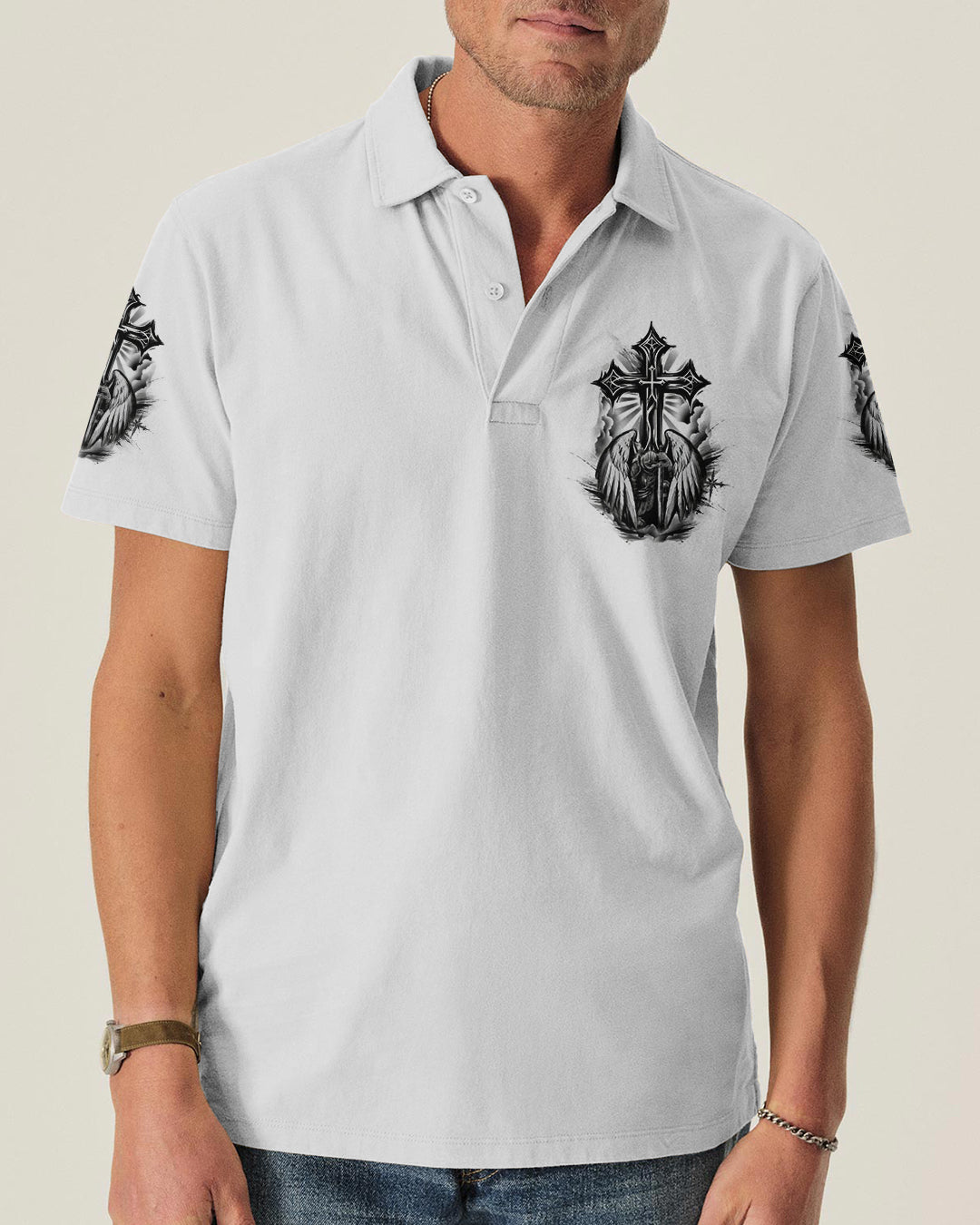 A Warrior Of Christ Men's All Over Print Shirt - Tltw0406262